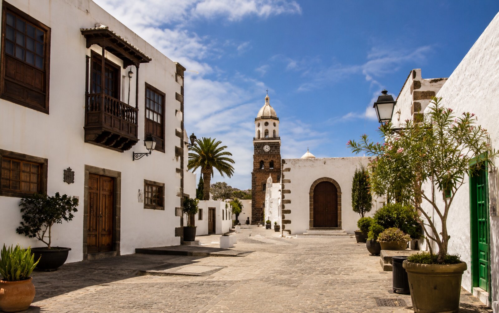 Calle del casco histórico de Teguise, Lanzarote